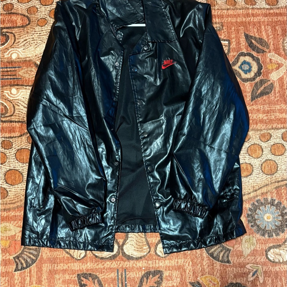 Nike Black Windbreaker Jacket for Men